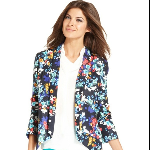 Ellen Tracy Jackets & Blazers - Ellen Tracy 💐Floral🌻 blazer Jacket New SIZE 6